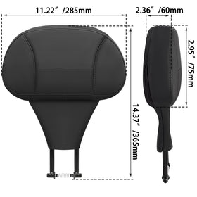 FOVPLUE mounted on bike with rider demonstrating lumbar support on long rides