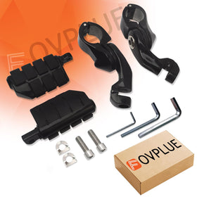 FOVPLUE box contents with Allen wrench and pegs ready for easy install