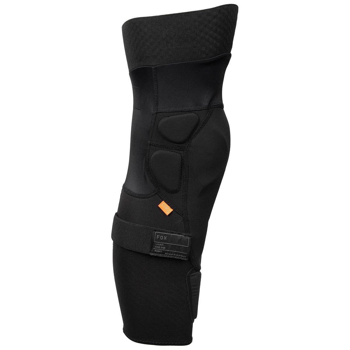 Fox Racing Launch close-up of removable D3O® insert demonstrating impact absorption