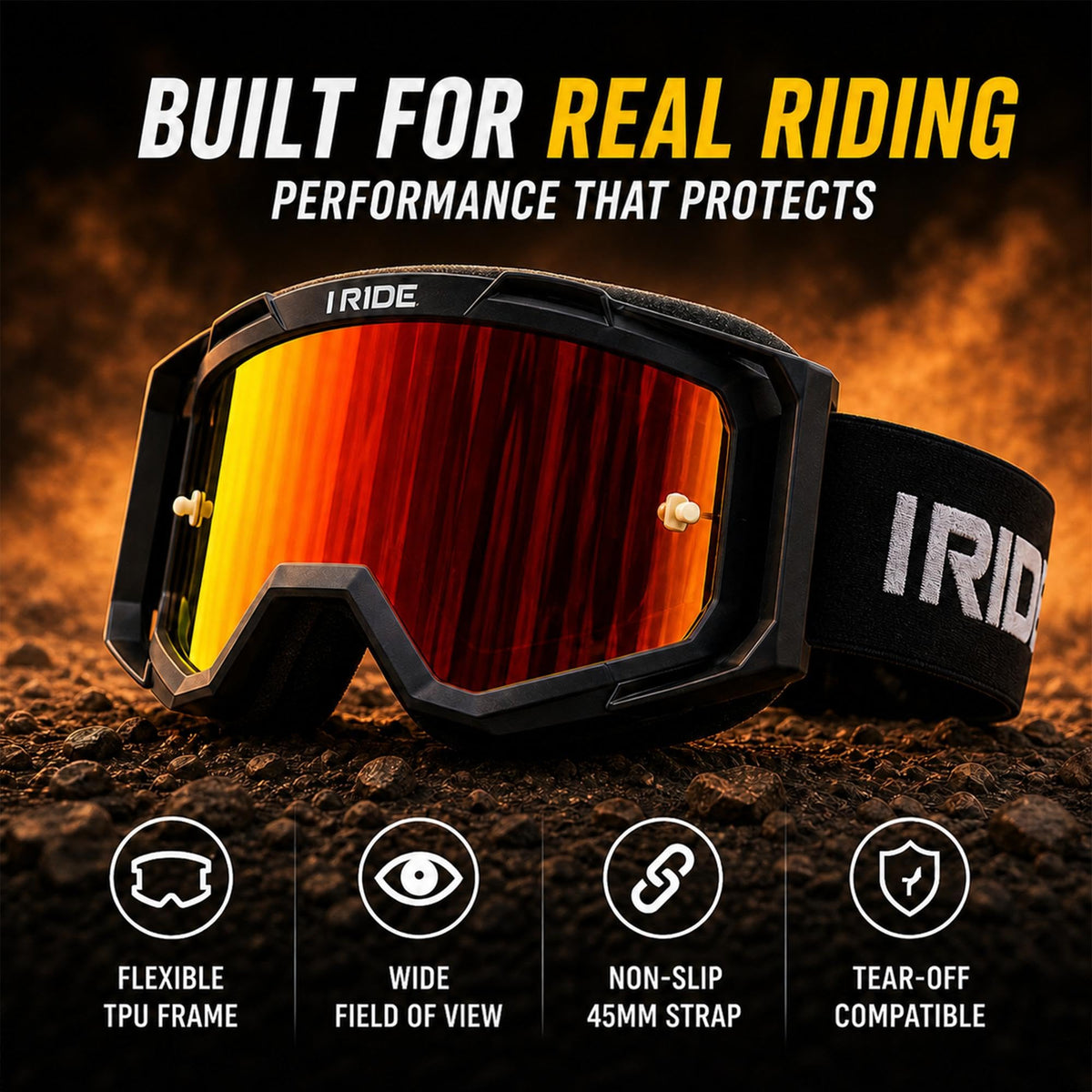 Fox Powersports frame vents close view improving airflow and anti-fog