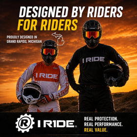 Fox Powersports wide strap with non-slip backing for secure helmet fit