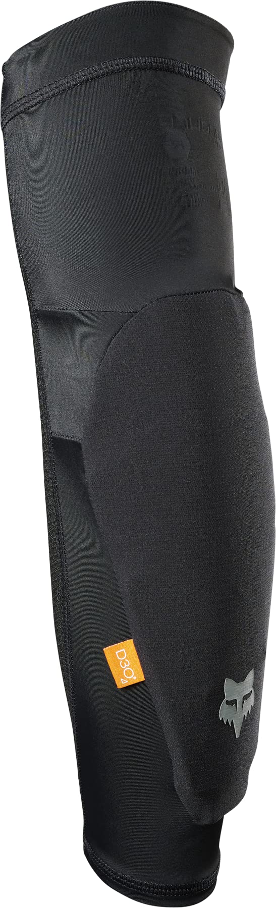 Fox Racing elbow sleeve front view showing fit and breathable fabric for cooler rides