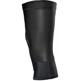 Fox Racing knee sleeve close-up of removable D3O insert showing protective padding benefit