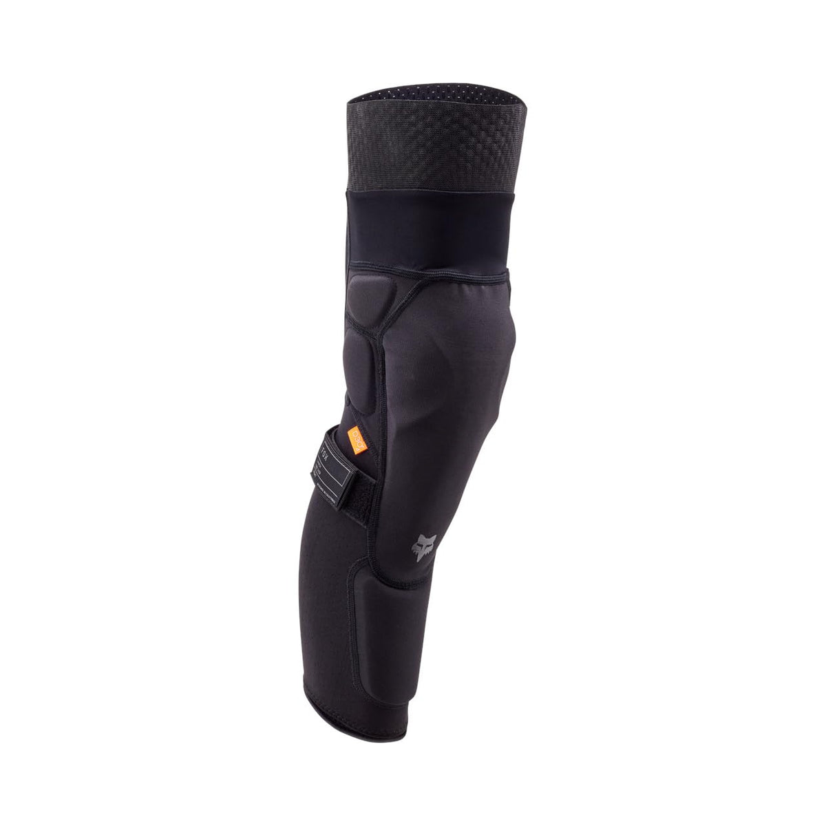 Fox Racing Launch guard front view showing fit and protective coverage