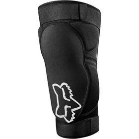 Fox Racing Launch D3O front view showing low-profile fit and quick on-off benefit