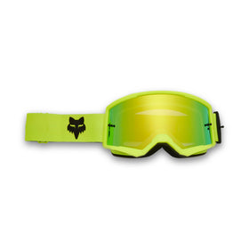 Fox Racing main front view showing wide viewport and vibrant color for better visibility