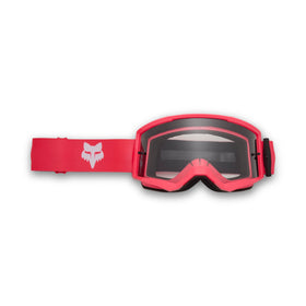 Fox Racing main goggles front view showing wide viewport benefit