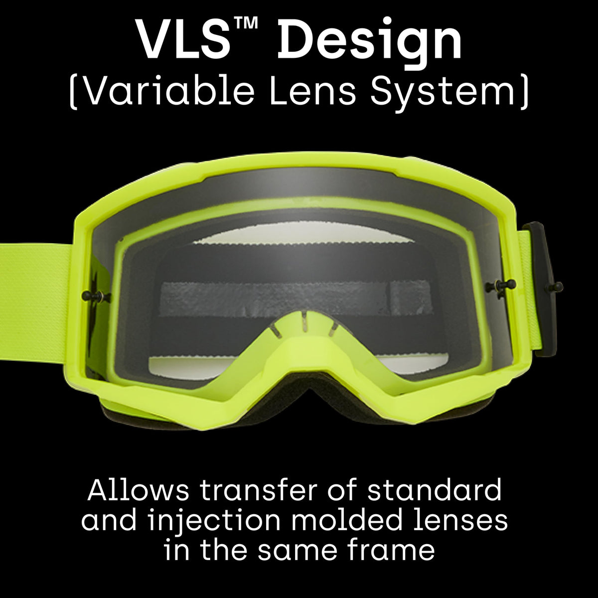 Fox Racing main mirrored lens detail demonstrating glare reduction and UV protection advantage