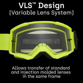 Fox Racing main mirrored lens detail demonstrating glare reduction and UV protection advantage