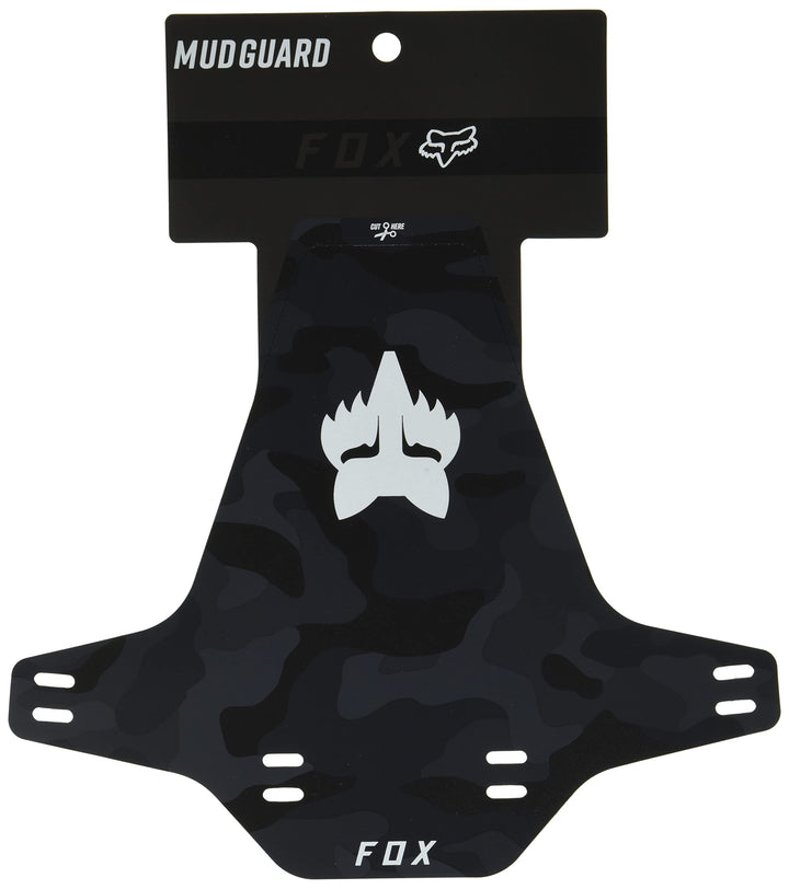 Fox Racing mud guard front view protects fork and reduces splash