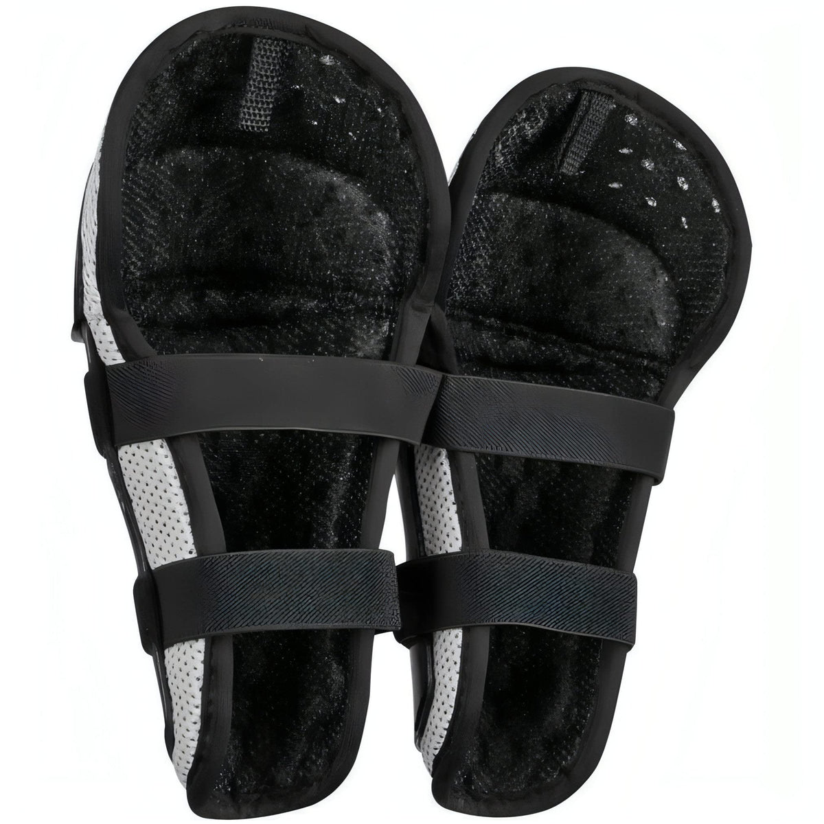 Fox Racing close-up of foam interior and straps showing cushioned comfort and secure fit