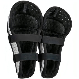 Fox Racing close-up of foam interior and straps showing cushioned comfort and secure fit