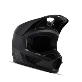 Fox Racing V Core front profile shows visor and shell, improves rider visibility