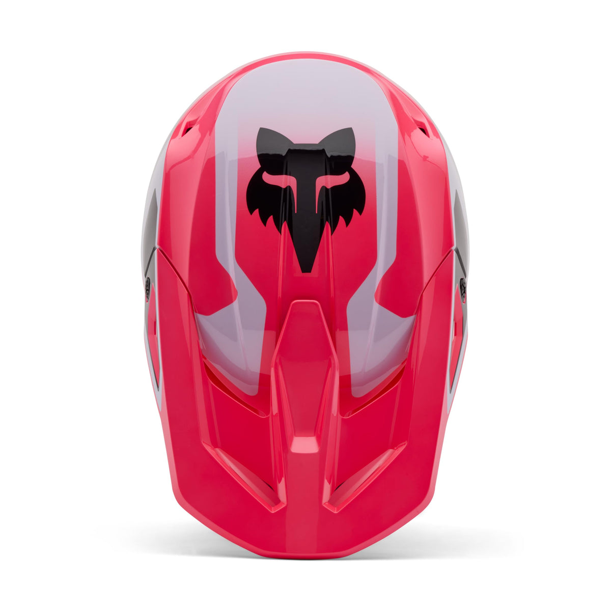 Fox Racing V1 shell close-up showing finish and reinforced structure benefits