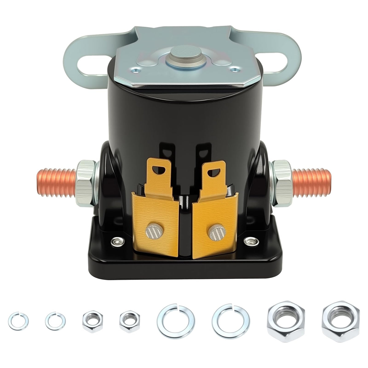FOXSTAR solenoid in an RV generator bay lifestyle shot showing practical maintenance context