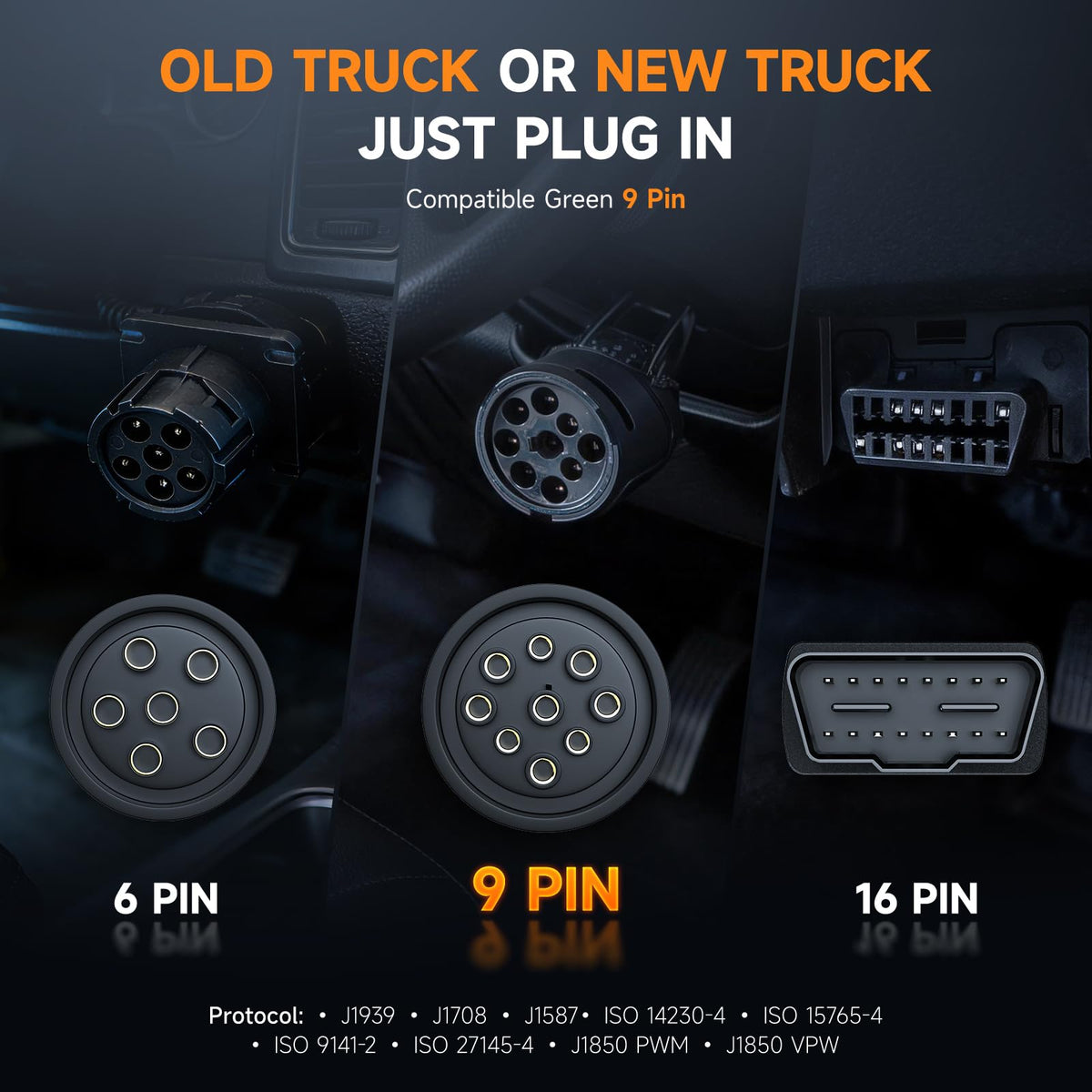 FOXWELL HD301 closeup of buttons and ports for easy on‑device operation