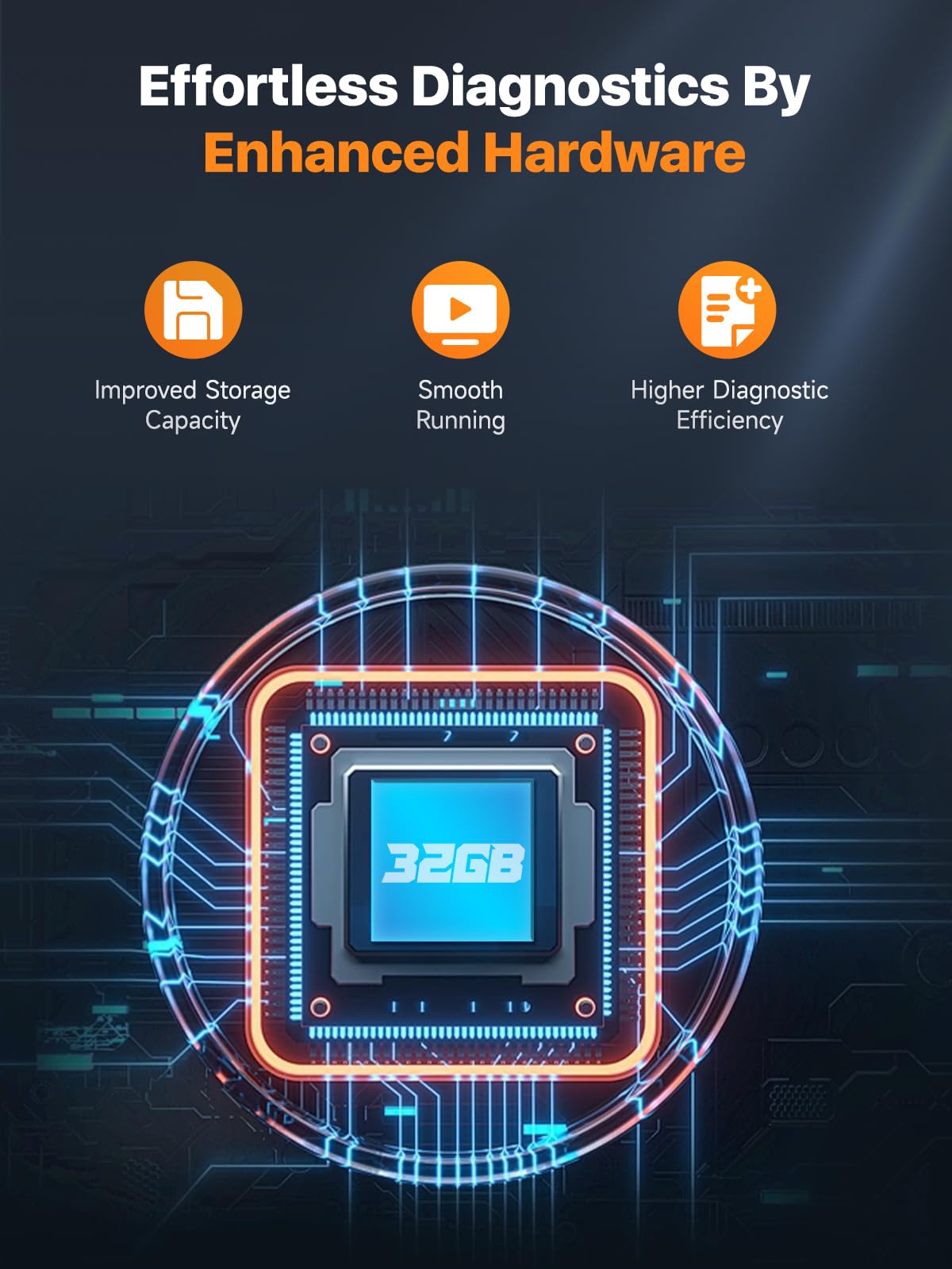 FOXWELL NT510 Elite service menu showing maintenance functions to save time