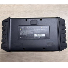 FOXWELL NT726 size comparison in hand to show portable, workshop-ready form