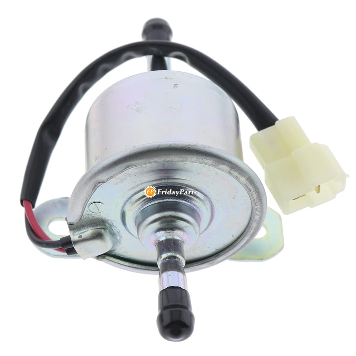 FP FRIDAYPARTS front view of fuel pump showing mounting and inlet benefits