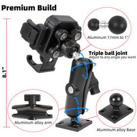FPN side profile of open cradle keeping phone camera accessible