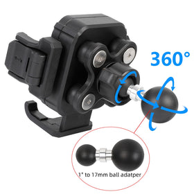 FPN holder next to smartphone illustrating fit for 4.7–7.2 inch devices