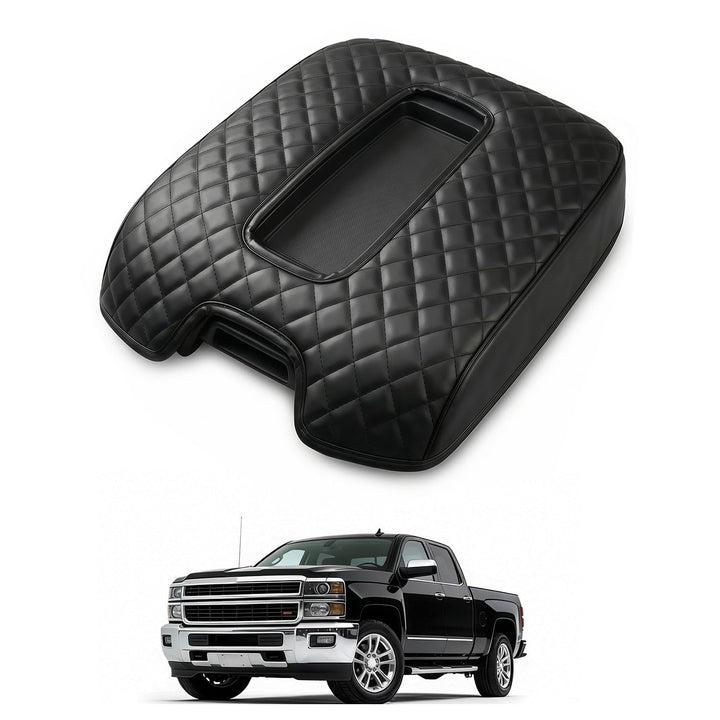 FQMY front view of console cover showing tailored fit and stylish look