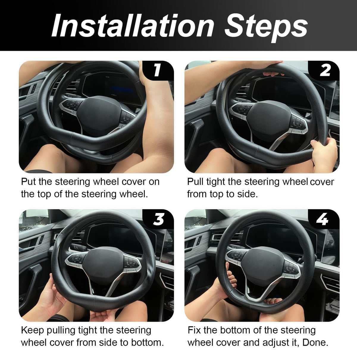 FQMY lifestyle shot in car interior enhancing cabin look and protection
