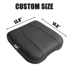 FQMY size comparison with hand resting to show comfort and padding