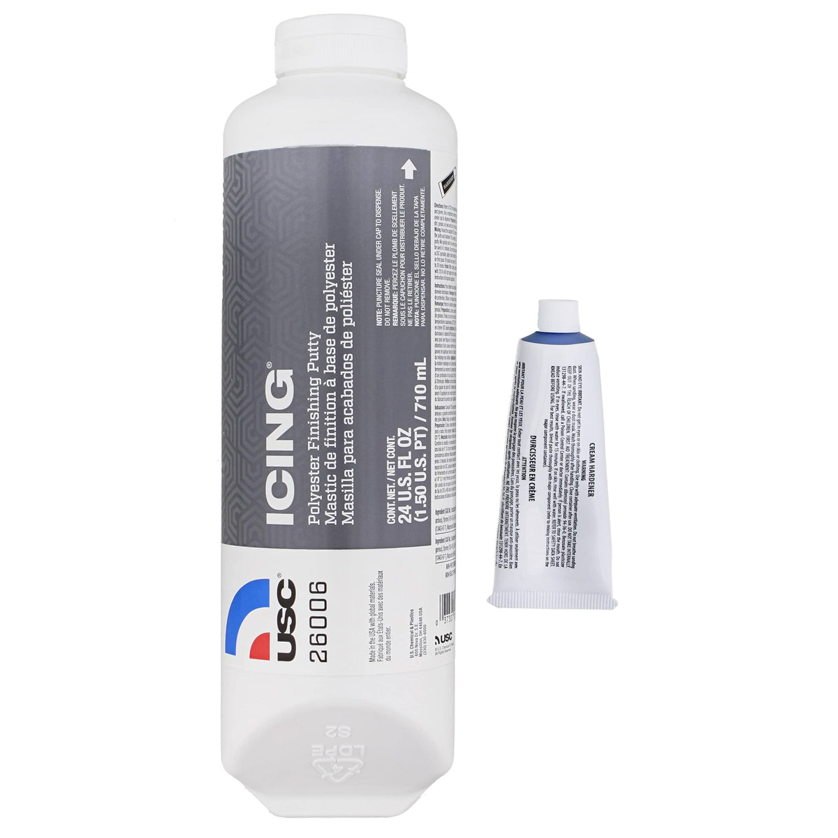 FQQF USC 26006 front packaging showing tube and label for easy identification