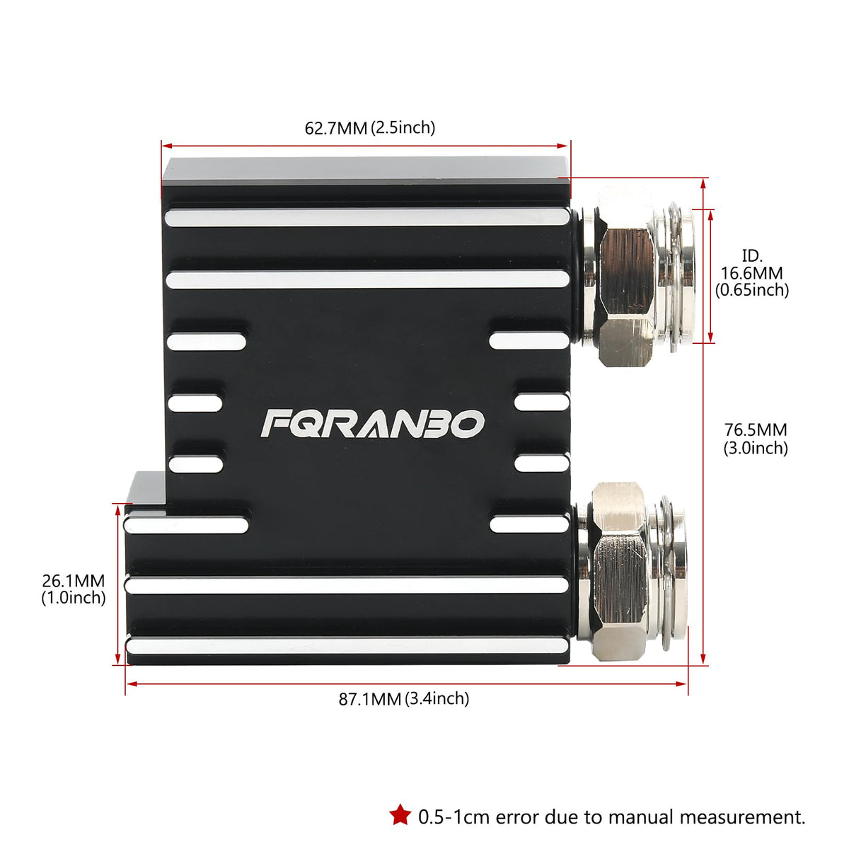 FQRANBO close-up of thermostatic element for responsive temperature control