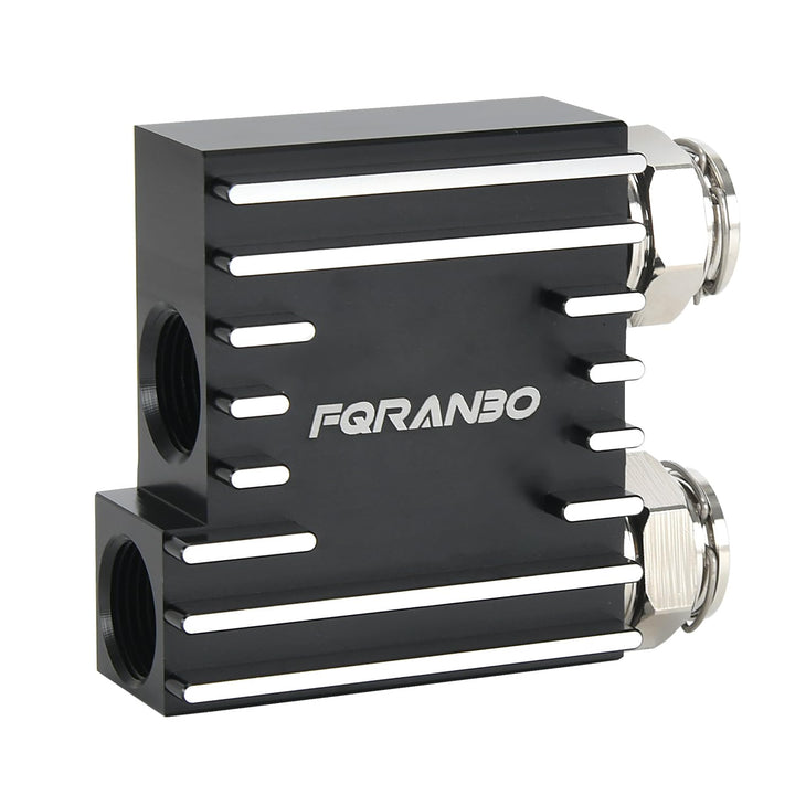 FQRANBO front view bypass valve showing fitment and improved cooling