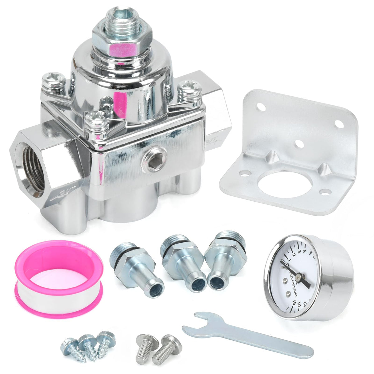 FQRANBO front-mounted regulator showing ports and compact housing for easy installation