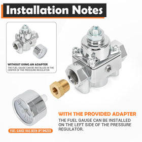 FQRANBO installed on a Holley carburetor showing improved fuel control benefit