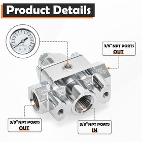 FQRANBO adjustment knob and hexagon socket nut detail for secure locking benefit