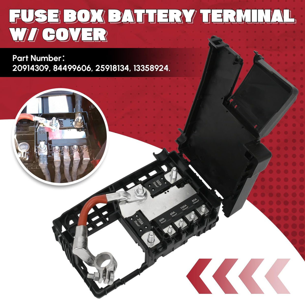 FQRANBO mounting points and connector angles showing easy installation