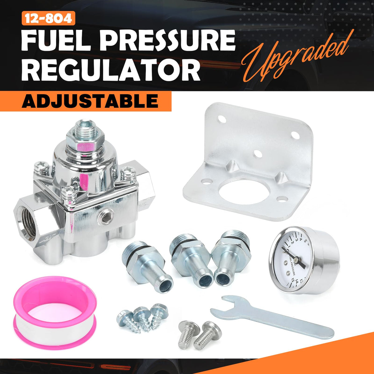 FQRANBO restrictor orifice closeup highlighting correct 0.220-inch fuel flow control