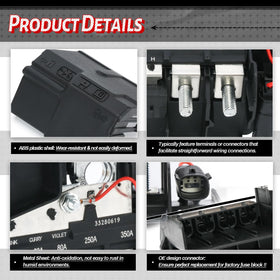 FQRANBO top cover label displaying correct part numbers for verification