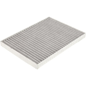 FRAM filter close-up media detail showing filtration layers for cleaner air