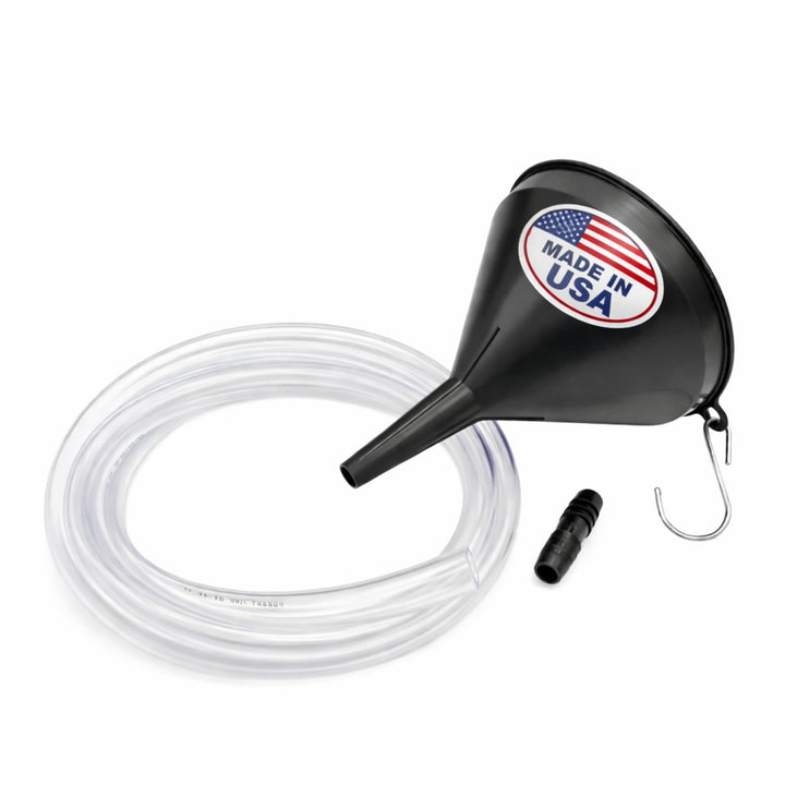 Franks Funnels front packaging showing kit contents and made in USA benefit