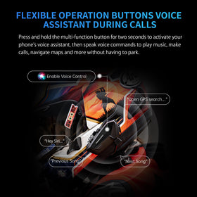 FreedConn FX Plus glove-friendly control buttons close shot for easy operation benefit
