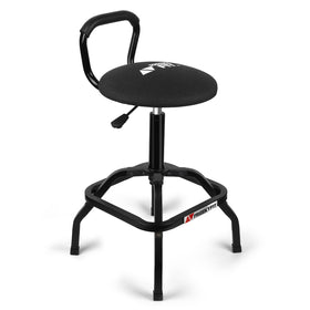 FreekyFit front view of stool showing sturdy base and cushioned seat for reliable support