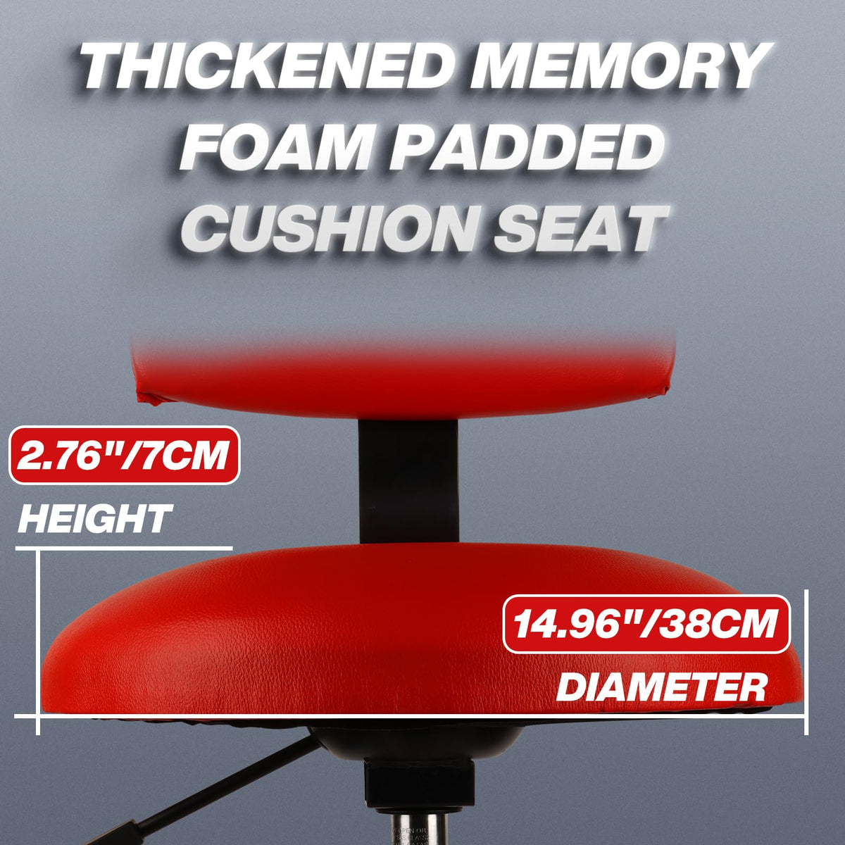 FreekyFit assembled stool with packaging showing ready-to-use condition