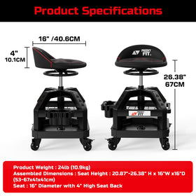 FreekyFit foot rest and steel frame demonstrating stable support under load
