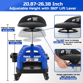 FreekyFit detailed shot of two-tier tool trays offering separated storage and quick reach