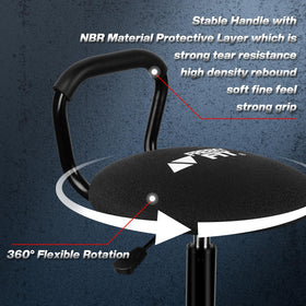 FreekyFit underside view of thick angle steel frame offering heavy-duty durability