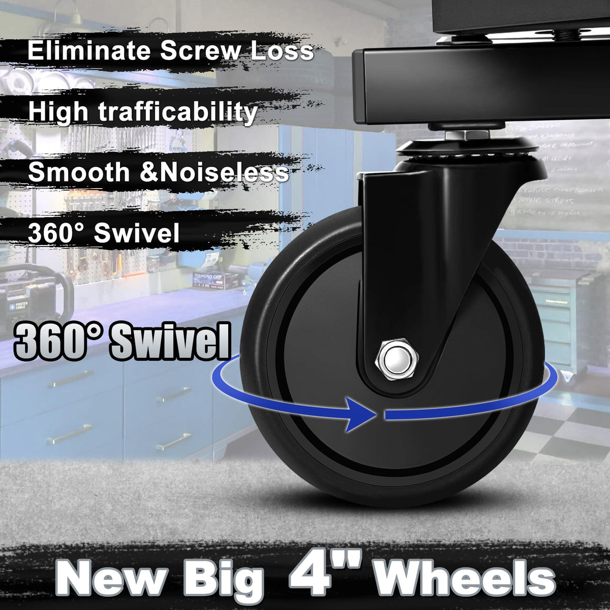 FREEKYROCK pneumatic height lever showing adjustable seat range benefit