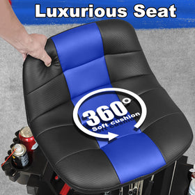 FREEKYROCK under-seat tool tray and two side holders for organized parts