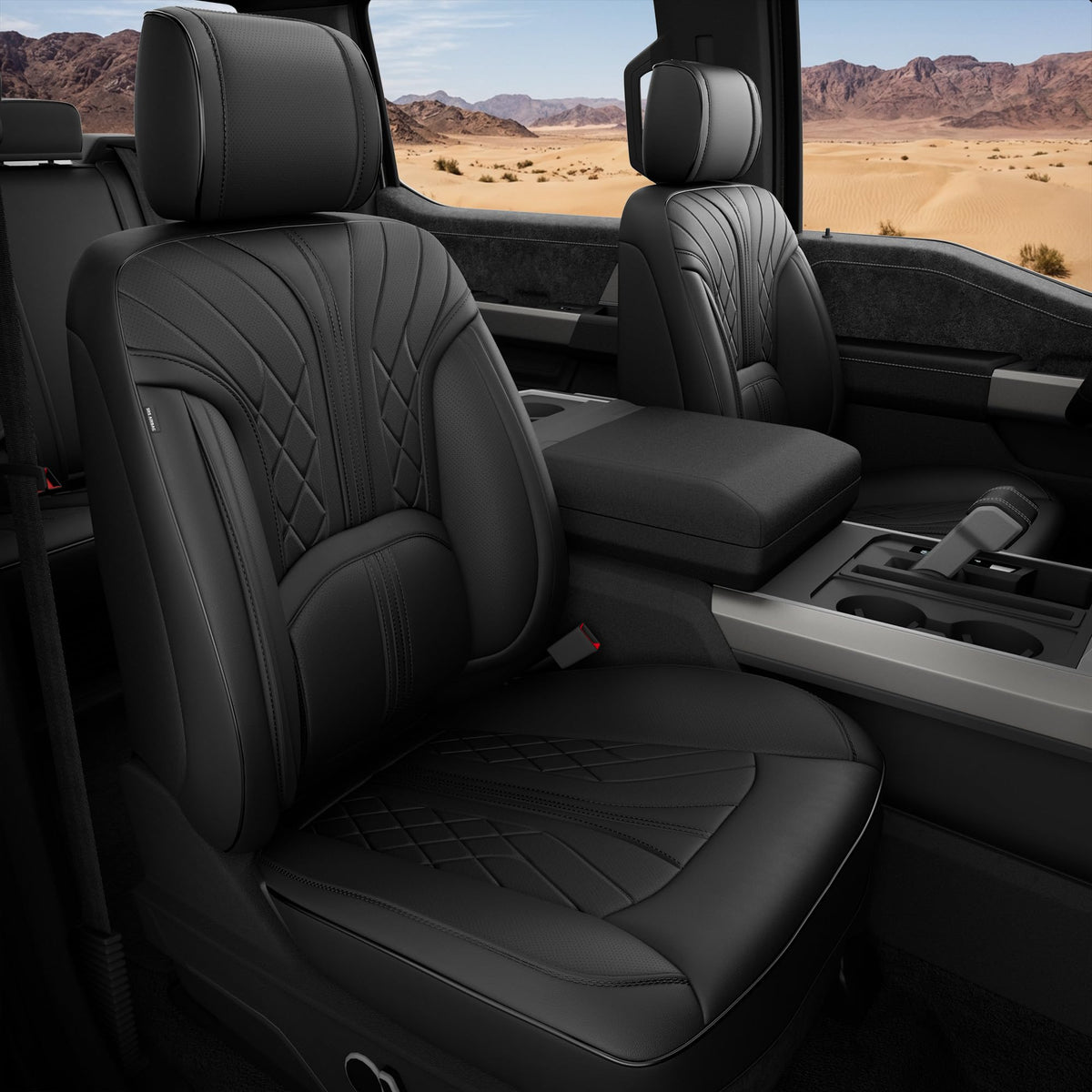 FREESOO front seat full coverage protecting upholstery and enhancing cabin style