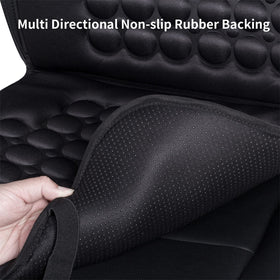 FREMONT AUTO elastic band and buckles detail for quick secure installation