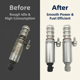 FREPURDO exhaust solenoid plug and connector detail for easy plug-and-play fit